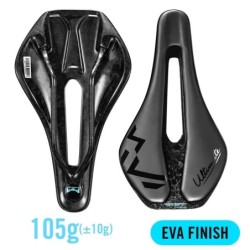 RYET Șa de bicicletă imprimată 3D Șa de carbon ultraușoară 135mm 105g Șa de bicicletă pentru MTB Pietriș piese de scaun pentru b