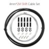 Sârmă TRLREQ 2m/2.5m pentru schimbători de biciclete pentru biciclete Cabluri de frână pentru schimbător Cablu de schimbare 4mm/
