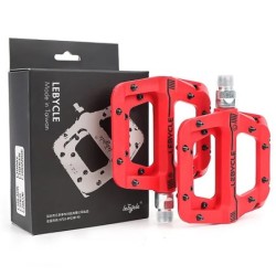 Lebycle MTB Bicicletă Nylon Lagăr pedală Pedale pentru bicicletă de munte Pedale de înaltă rezistență anti-alunecare Accesorii p