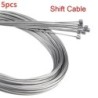 5/10 buc. Linie de frână pentru bicicletă MTB 2M Linie de viteză pentru bicicletă Schimbător de viteze fixe Set de cabluri de fr
