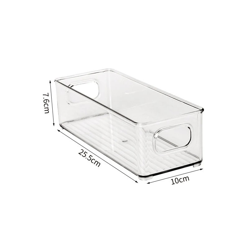 Cutie transparentă de depozitare pentru frigider, organizator de legume, fructe, recipient transparent pentru bucătărie, pentru 
