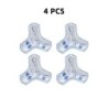 Siguranta bebelusului Protector de colt de masa din silicon Husa de protectie a marginilor mobilierului Transparent Copii anti-c