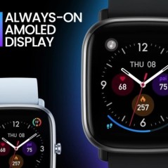 [Versiune nouă] Amazfit GTS 2 mini Smartwatch 68+Moduri sport Monitorizarea somnului Ceas inteligent Aplicația Zepp pentru Andro