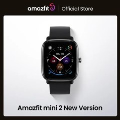 [Versiune nouă] Amazfit GTS 2 mini Smartwatch 68+Moduri sport Monitorizarea somnului Ceas inteligent Aplicația Zepp pentru Andro