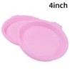 FAIS DU 2-8 bucăți Tavă de prăjitură din silicon 4/6/8 inch Set de straturi de tort rotund Formă de copt din silicon pentru inst