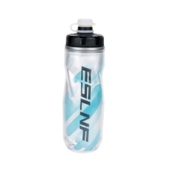 Sticla de apă pentru bicicletă ESLNF, 600 ml, sticlă ușoară de munte, PP5, cu protecție împotriva căldurii și a gheții, pentru s
