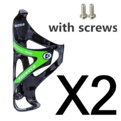 XXX Bicicletă plină din fibră de carbon Cușcă pentru sticlă de apă ultraușoară MTB Suport pentru sticle pentru bicicletă de drum