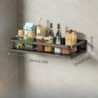 Suport de bucătărie de 30/40/50CM Suport de depozitare pentru condimente montat pe perete cu tijă de cârlig Ustensile de bucătăr
