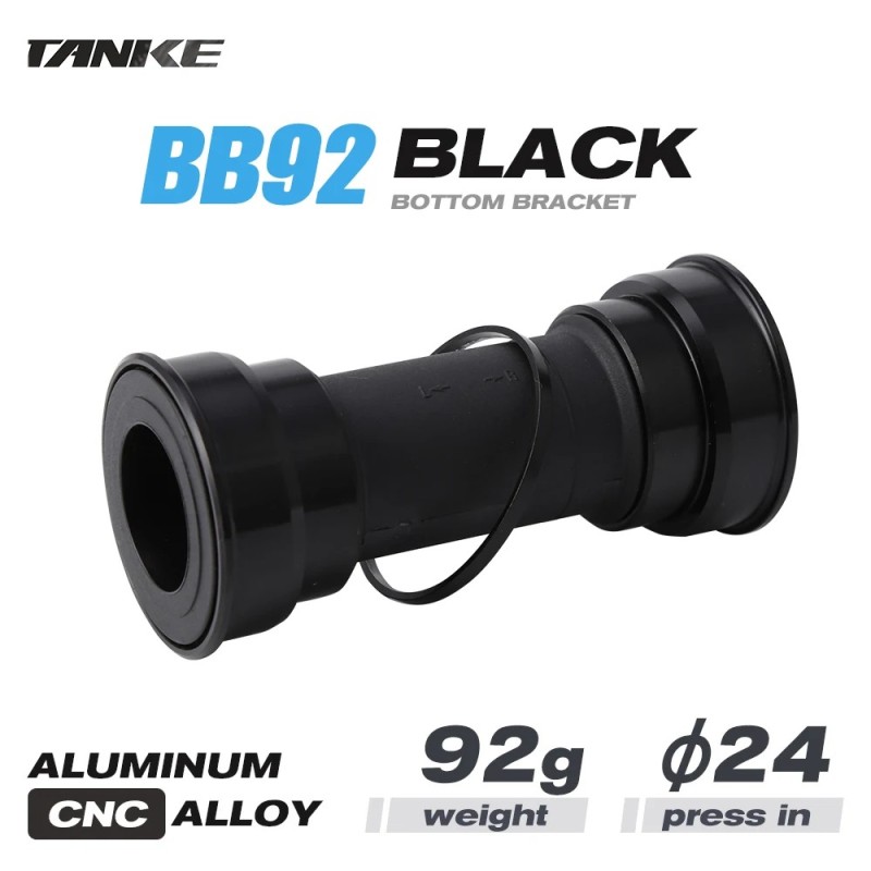 TANKE-BB68 BB92-73mm, Adaptor suport inferioară, manivelă bicicletă tip axă mijlocie, axă centrală pentru bicicletă de drum MTB,