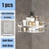 Raft de baie Organizator de depozitare pentru machiaj Raft de șampon din aliaj de aluminiu Raft de duș Accesorii pentru baie Raf