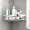 Raft pentru baie fără cuie Raft pentru colț de duș Raft pentru șampon din aluminiu Depozitare provizii pentru duș Accesorii pent