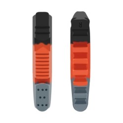 1 perechi plăcuțe de frână pentru bicicletă de drum C-plăcuță de frână din aliaj de aluminiu CNC, durabil, tăcere, cauciuc, pant