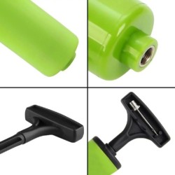 Pompă de aer pentru fotbal, fotbal, bicicletă, inel de înot, minge de plajă, pompă de baschet gonflabilă, ac accesorii pentru bi