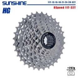 Casetă de bicicletă SUNSHINE 8/9/10/11/12 viteze roată liberă 32/36T/40T/42T/46T/50T/52T Pinion HG Structură Volan pentru SHIMAN
