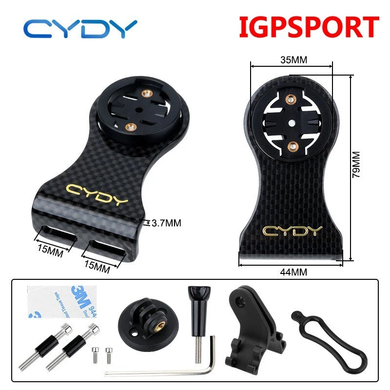 Suport pentru computer CYDY Carbon 3K pentru bicicletă de drum Garmin Edge Bryton Rider Whaoo Catey XOSS IGPSPORT MAGENE Suport 