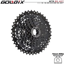 GOLDIX Casetă MTB neagră 8/9/10/11/12 viteze 40/42/46/50/50T K7 8/9/10/11/12v Pinion pentru bicicletă cu roată liberă pentru Shi
