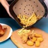 Hârtie pentru friteură cu aer Friteuză cu aer de unică folosință Căptușeală din hârtie de pergament Căptușeală antiaderentă pent