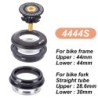 ZTTO MTB Road Bicycle Headset CNC 1 1/8"-1 1/2" 1.5 Tapered 28.6 Straight Tube Bike Fork Internal Steering Bearing
