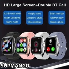 Ceas inteligent T166X Ceas sport fitness pentru bărbați și femei Pedometru real Ecran tactil complet Apel Bluetooth Ceas intelig