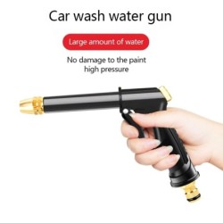 Pistol portabil de apă de înaltă presiune pentru curățarea mașinii de spălat mașini, furtun de udare a grădinii, duză, aspersor,