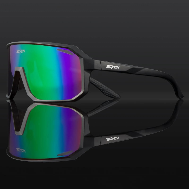 SCVCN Ochelari de șofat montan Ochelari de soare pentru ciclism UV400 Ochelari de sport pentru femei Ochelari de alergare Bărbaț