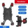 Suport pentru telefon de dimensiuni mari Motociclete Mountain Bike Bicicletă electrică Cadru fix universal pentru iPhone Xiaomi 
