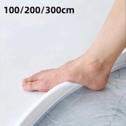 100/200/300cm Reținere pentru baie în formă de T Bandă de barieră de apă pentru bazin Opritor de apă Bandă de reținere a apei Ba