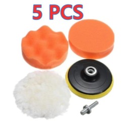 Kit de lustruire pentru mașină de 3 inci Pad de lustruit Pad de lustruit pentru lustruire pentru mașină Disc abraziv, burete, ta