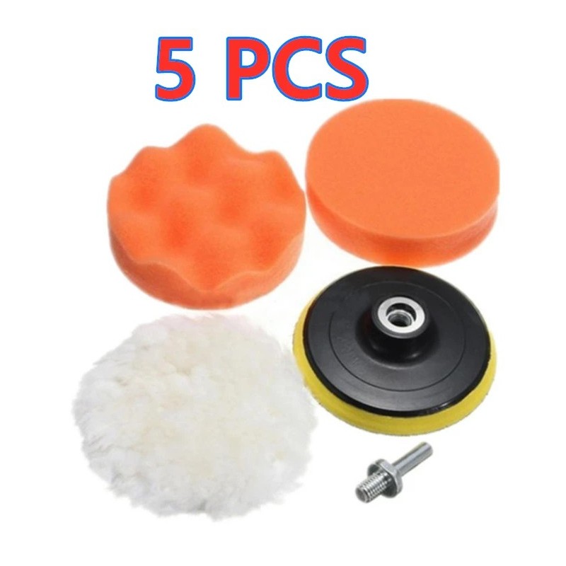 Kit de lustruire pentru mașină de 3 inci Pad de lustruit Pad de lustruit pentru lustruire pentru mașină Disc abraziv, burete, ta