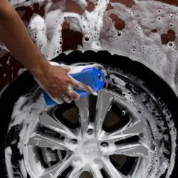 Perie cu burete pentru epilare cu ceară pentru anvelopele de mașină Curățarea marginilor și colțurilor anvelopelor Lustruirea ja