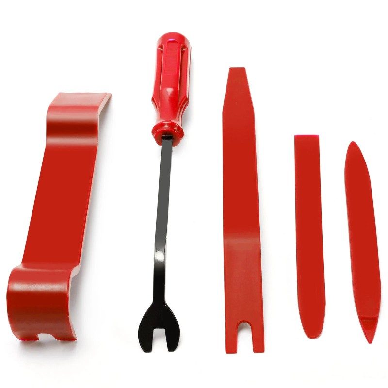 Set de instrumente pentru îndepărtarea ornamentelor ușii mașinii Kit de instrumente pentru tabloul de bord auto Kit cârlig pentr