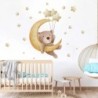 1 buc Autocolante de perete elefant roz desene animate Decor camera Decalcomanii de perete pentru dormitor Camera bebelușului Pe