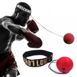 Minge de box Speed Ball montată pe cap PU Punch Ball MMA Sanda Antrenament Hand Eye Reaction Gym Sandbag Muay Thai Boxeo Fitness