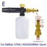 Mașină de spălat cu presiune Spumă de zăpadă Lance de spumă Duză de spumă tun pistol de săpun pentru Ryobi Karcher Huter Makita 