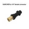 Utilizat special ca accesorii pentru pistolul de apă de înaltă presiune KARCHER K2K7 Adaptor rapid duză de spălare auto oală cu 