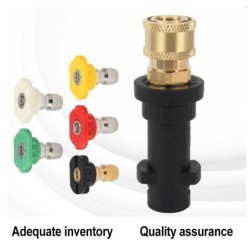 Utilizat special ca accesorii pentru pistolul de apă de înaltă presiune KARCHER K2K7 Adaptor rapid duză de spălare auto oală cu 