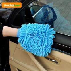 Mănuși de spălătorie auto Mănuși de chenille Carpe de pluș Îngroșate cu două fețe Rechizite pentru mașini Instrumente de curățar