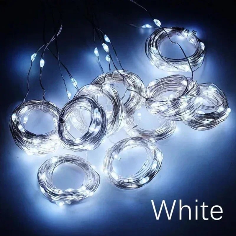 3M LED Cortina Lumini Decorare Zână Ghirlanda de vacanță Lampă 8 moduri pentru acasă Grădină Petrecere de Crăciun Nunta de Anul 