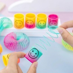 12 buc Mini Rainbow Magic Springs Jucării Copii Aniversare Favoruri Cadouri Giveaway Suvenir Grădiniță Invitați Pinata Umpluturi