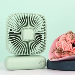 Desktop Desktop Ventilator mic Mini portabil USB Trei viteze Aer rece Mașină Acasă Birou Portabil Silențios În aer liber Simplu 