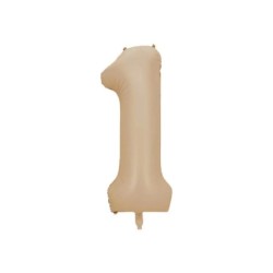 32/40 inch crem caramel culoare 1-9 balon digital pentru copii ziua de naștere 30 40 50 60 70 adulți petrecere de aniversare dec