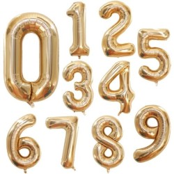 Baloane mari din folie de 40 inch pentru ziua de nastere Balon cu numarul de heliu 0-9 La multi ani Decoratiuni pentru petreceri