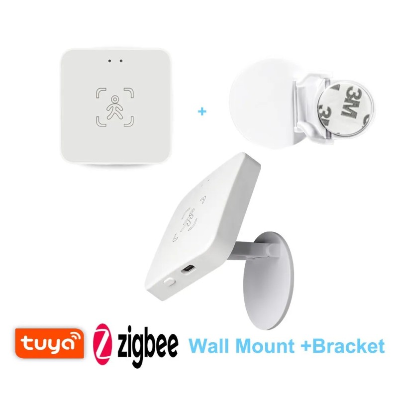 Senzor de prezență uman inteligent WiFi/Zigbee,Detecție de luminanță/distanță, Tuya Smart Life Home Automation, pentru Z2M Alexa Senzor de prezență uman inteligent WiFi/Zigbee,Detecție de luminanță/distanță, Tuya Smart Life Home Automation, pentru Z2M Alexa