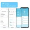 Senzor de prezență uman inteligent WiFi/Zigbee,Detecție de luminanță/distanță, Tuya Smart Life Home Automation, pentru Z2M Alexa