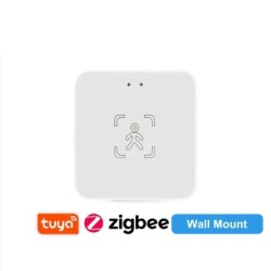 Senzor de prezență uman inteligent WiFi/Zigbee,Detecție de luminanță/distanță, Tuya Smart Life Home Automation, pentru Z2M Alexa