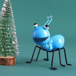 Decorație de grădină cu furnici din metal, gard peluză, dormitor, sufragerie, perete suspendat, sculptură 3D, ornament de decora