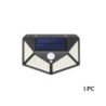 Pachet de 12 lumini solare pentru exterior fără fir 100 LED-uri cu senzor de mișcare solară Iluminat de perete de securitate imp