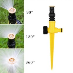 Sistem de udare pentru irigare prin rotație pentru stropitori de grădină la 360°, instrument de duză de pulverizare pentru seră