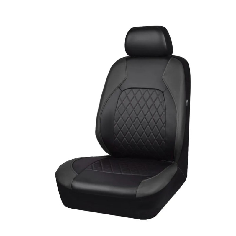 Set universal de huse de scaun auto Pernă de vehicul din piele PU Pernă de protecție complet înconjurată Anti-zgârieturi Sedan S