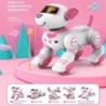 Robot electronic câine robot câine cascadorie mers dans jucărie tactilă inteligentă control de la distanță animal de companie el
